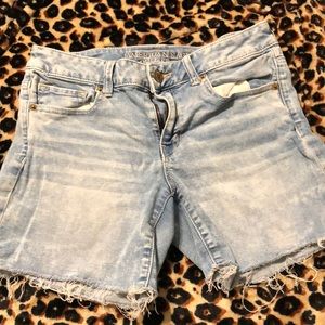 American eagle jean shorts